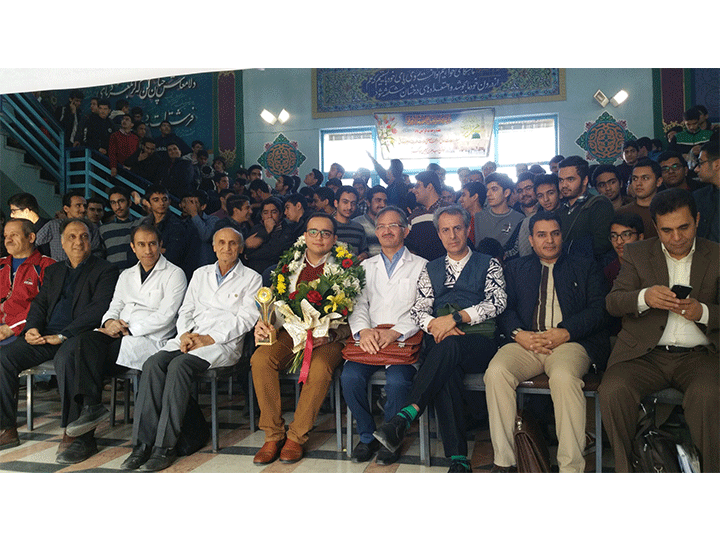 دبیرستان شهیدهاشمی نژاد یک - سمپاد مشهد - مراسم تجلیل از دانش آموزان برتر - استاد مرتضی محمدی - 1396