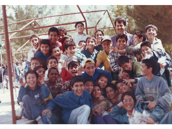 دبیرستان شهیدهاشمی نژاد یک - سمپاد مشهد - اردوی دانش آموزان دوره راهنمایی - استاد مرتضی محمدی - 1375